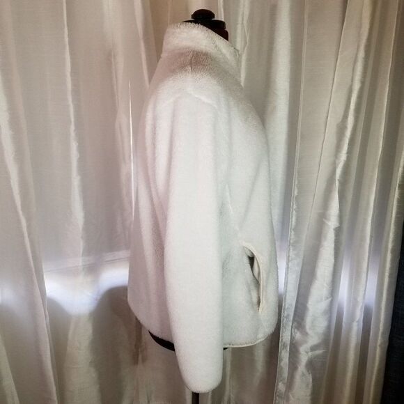 Eddie Bauer White Fleece (size 2XL) - Picture 2 of 7